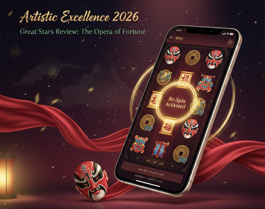 A Night at the Chinese Opera Great Stars Chinese Opera Slot Game on Mega888