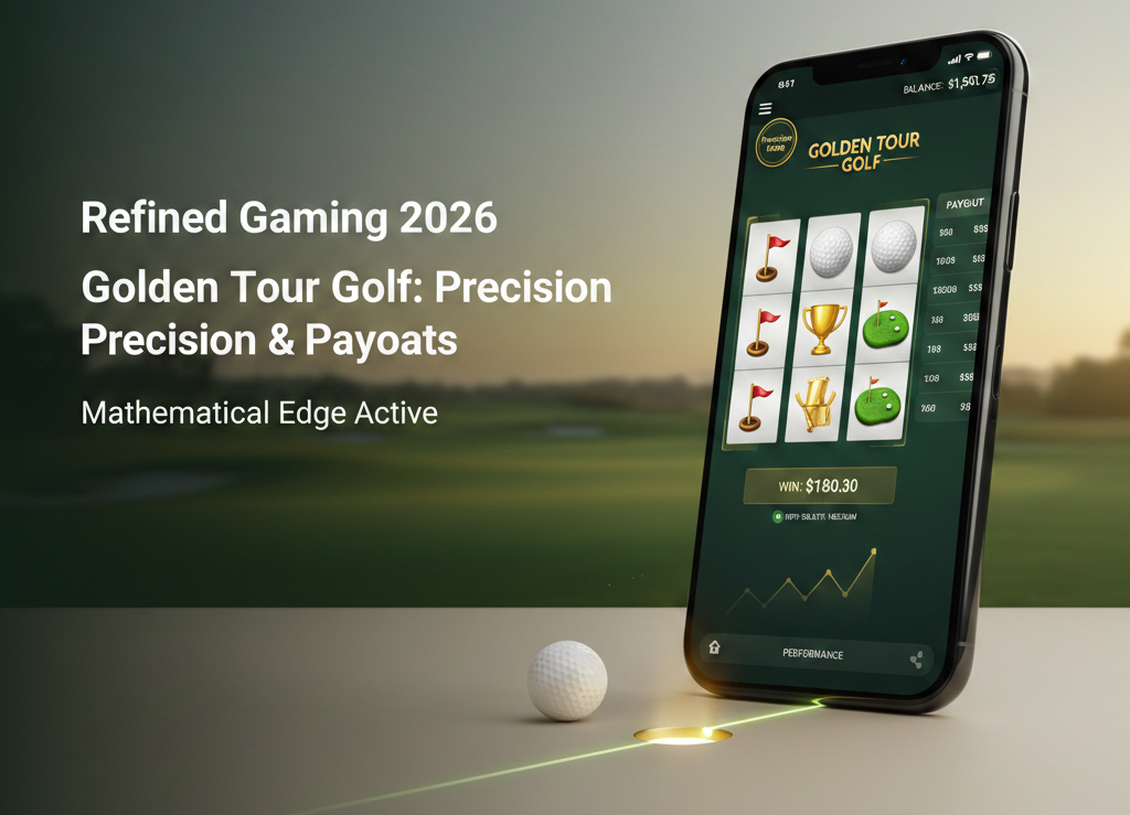 Golden Tour Golf Slot Game on Mega888